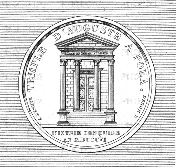 Médaille de la campagne de 1805 : conquête de l'Istrie