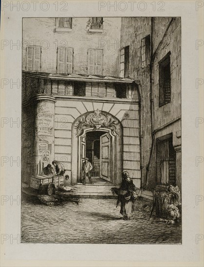 Porte des Lingères, 22 rue Quincampoix in Paris