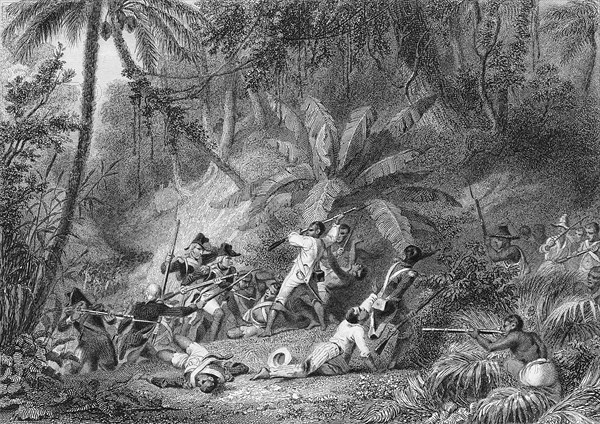 Saint-Domingue, prise de la ravine aux couleuvres