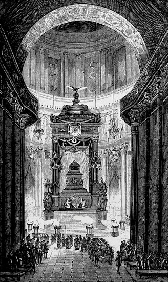 Tomb of  Napoleon at Les Invalides