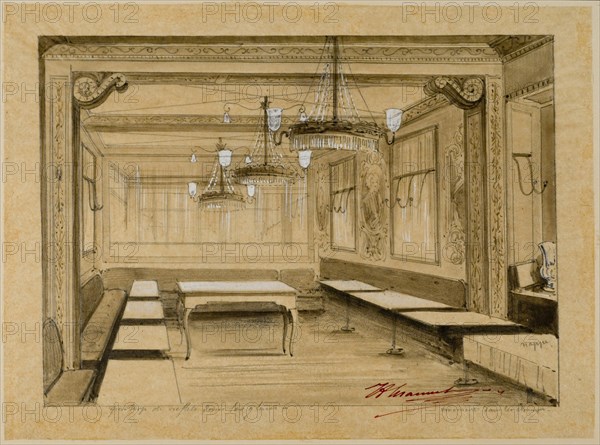 Café Procope, intérieur