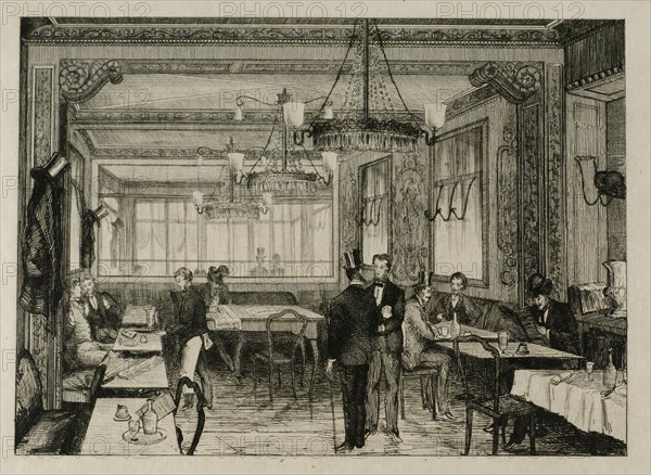 Café Procope, inside