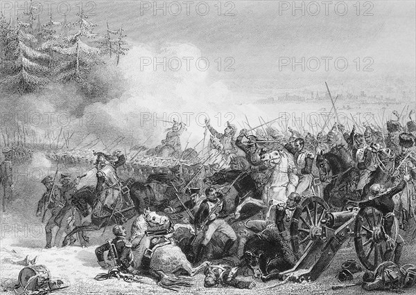 Charge des cuirassiers à Eylau