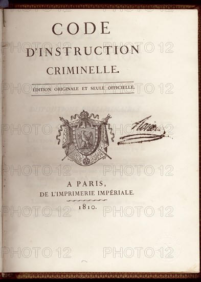 Code d'Instruction criminelle