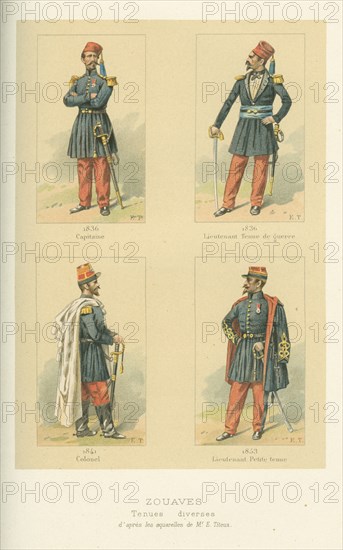 Uniformes de zouaves