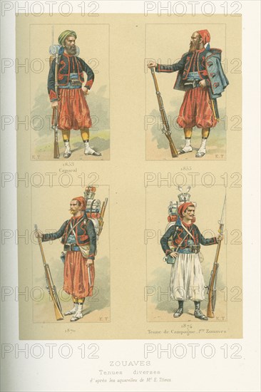 Uniformes de zouaves