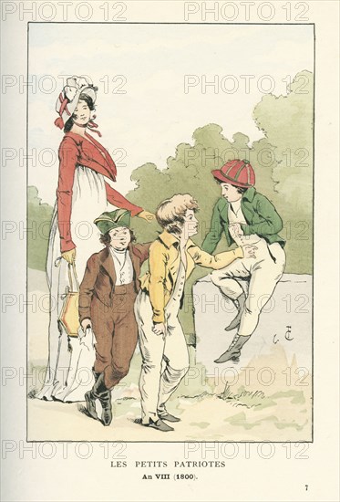 Les petits patriotes (The small patriots), 1800