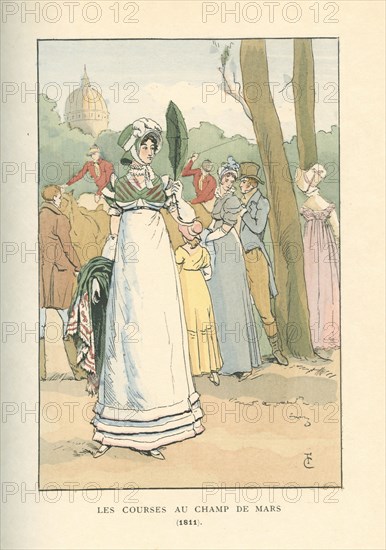 Les course au champ de Mars, 1811