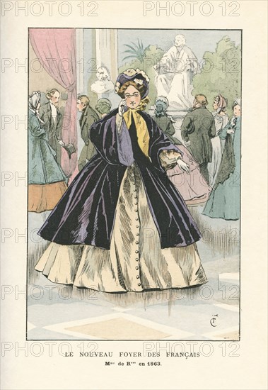 Le nouveau foyer des Français, Mme de R*** en 1863