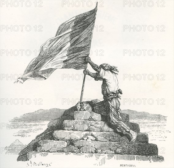 Victoire française après la Bataille des Pyramides (1798)