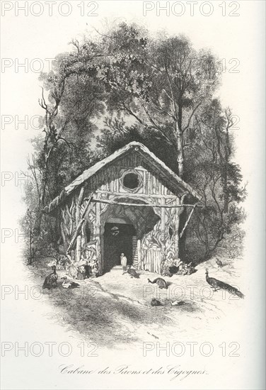 Cabane des paons et des cigognes (du Jardin des Plantes)