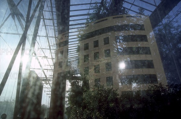 Grande serre du parc André Citroën à Paris
