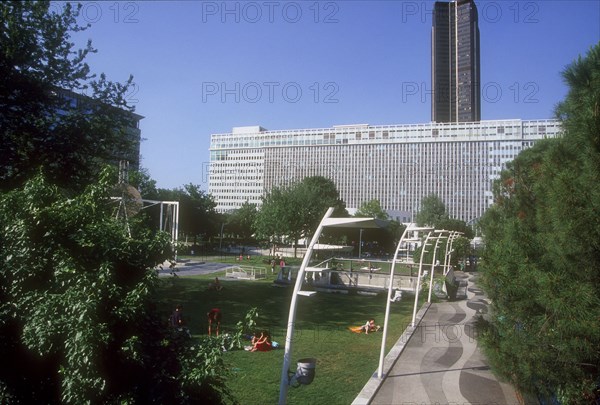 Jardin Atlantique in Paris