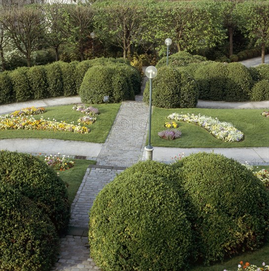 Parc de Belleville à Paris