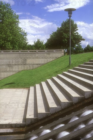 Bercy public garden in Paris