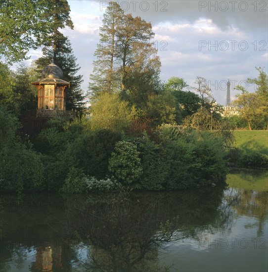 Bois de Boulogne in Paris