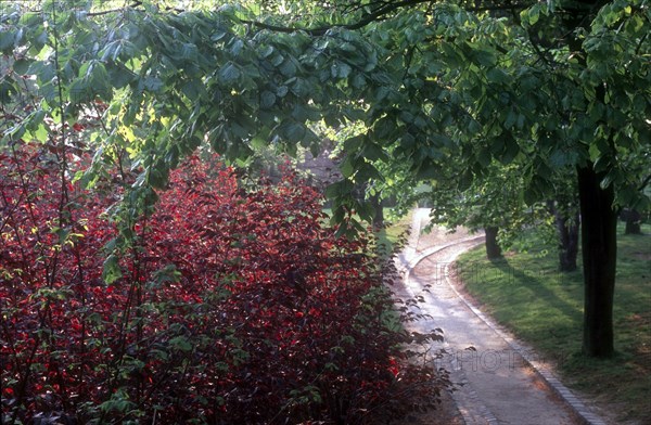 Georges Brassens garden in Paris
