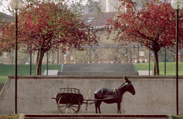 Georges Brassens garden in Paris
Sculpture by Lalanne
