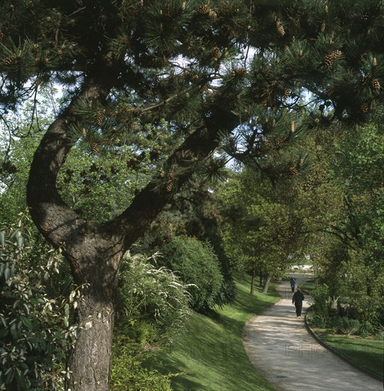 Kellermann garden in Paris