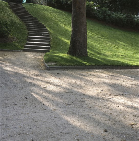 Kellermann garden in Paris