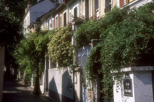 Quartier de la Mouzaïa à Paris