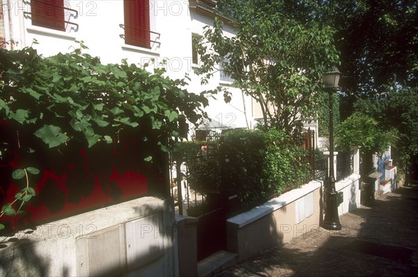 Quartier de la Mouzaïa à Paris