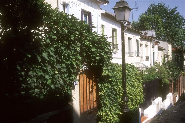 Quartier de la Mouzaïa à Paris