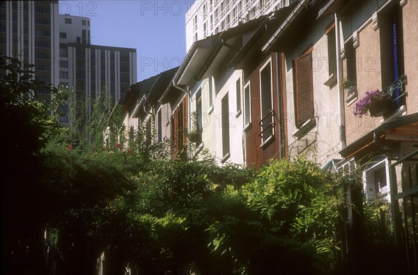 Quartier de la Mouzaïa à Paris