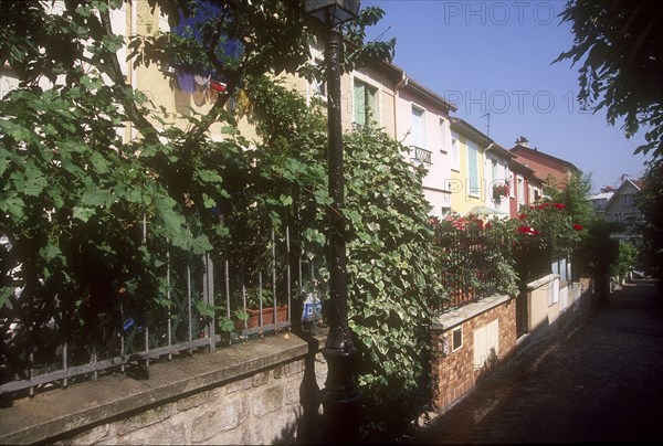 Quartier de la Mouzaïa à Paris