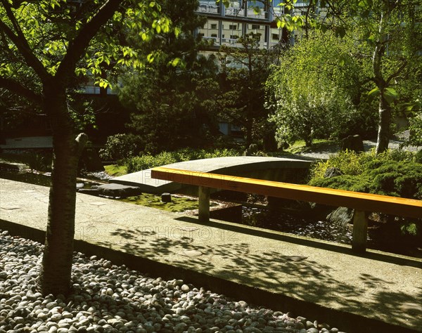 Jardin de l'Unesco à Paris