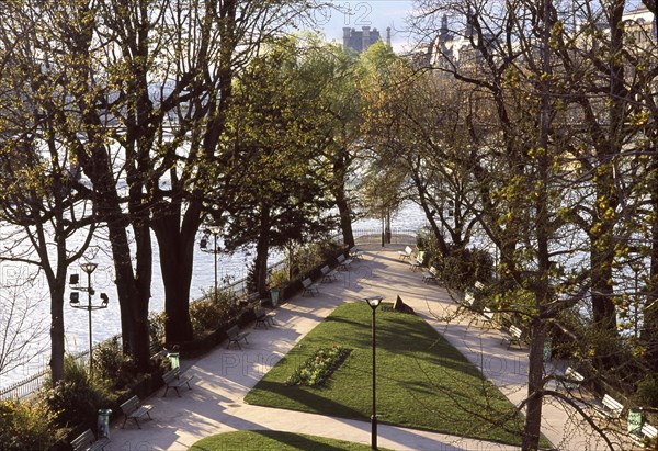 Square du Vert Galant à Paris