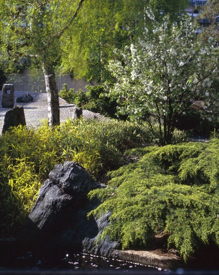 Jardin de l'Unesco à Paris