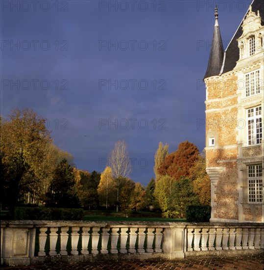 Parc du château de Marchais (Aisne)