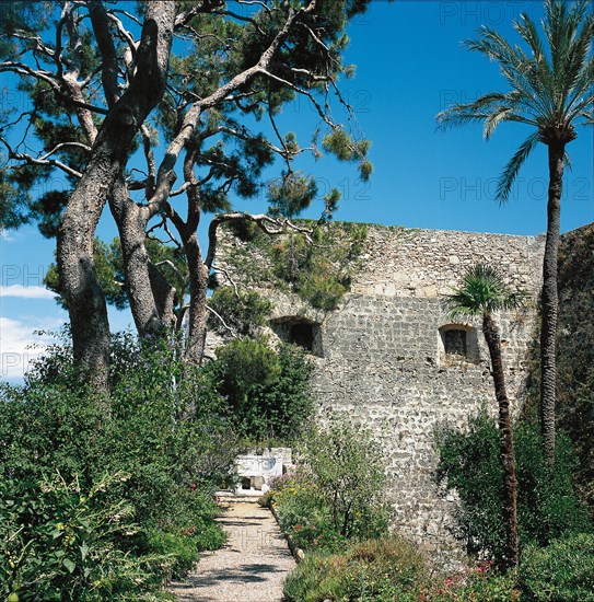 Monaco, Jardins du Palais des Grimaldi