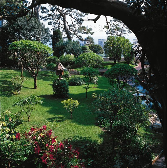 Monaco, Jardins du Palais des Grimaldi