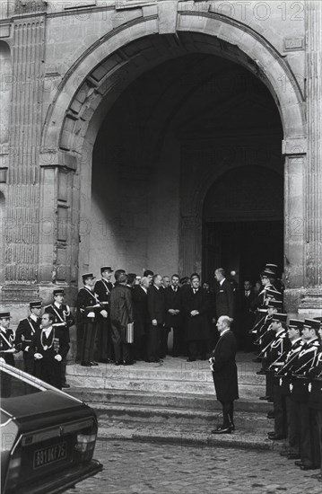 Jean Monnet's funerals, 1979