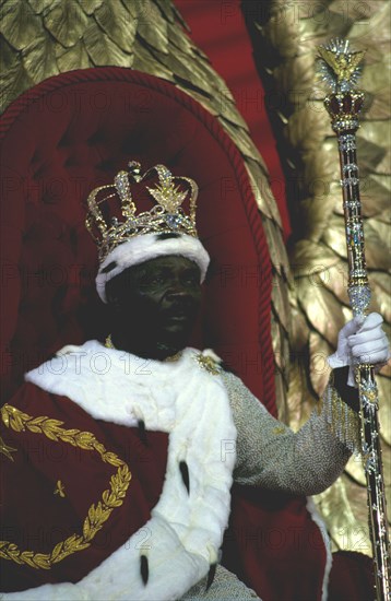 Cérémonie de couronnement de Bokassa (1977)