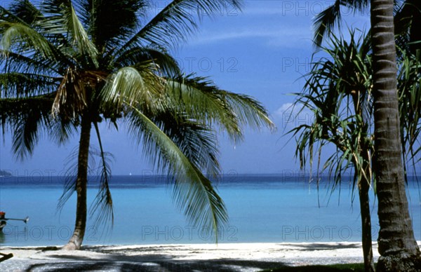 Paysage des îles Seychelles