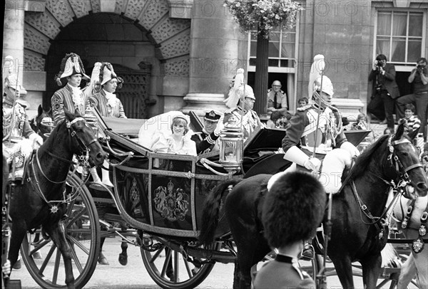 Mariage de Lady Di et du prince Charles (1981)