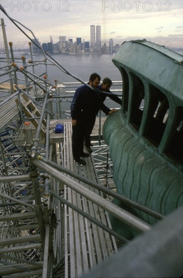 Renovation of the Statue of Liberty (1985)