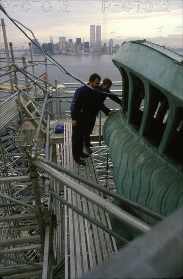 Rénovation de la Statue de la Liberté (1985)