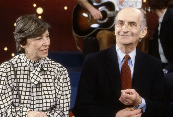Louis de Funès and his wife, 1981