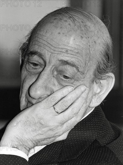 Raymond Aron, vers 1980