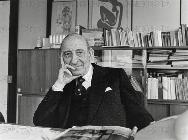 Raymond Aron, vers 1980