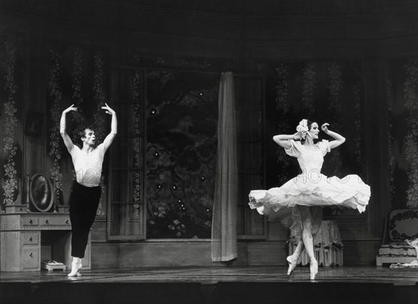 Rudolf Nureyev and Dominique Khalfouni, 1982