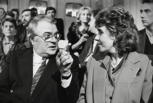 Pierre Mauroy et Edith Cresson, 1986
