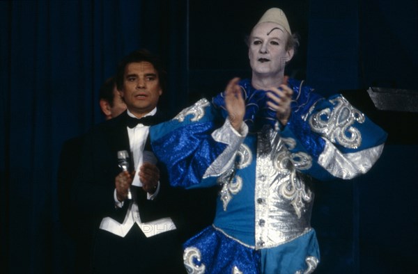 Bernard Tapie et Ladislas de Hoyos, 1986