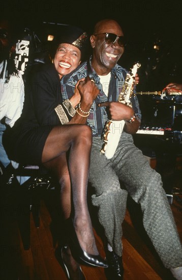 Dee Dee Bridgewater and Manu Dibango, 1990