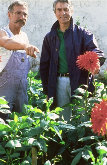 Jean-Claude Narcy and Nicolas le Jardinier, c.1987