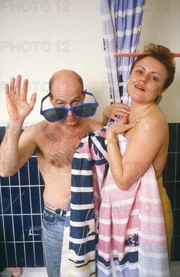 Muriel Robin et Didier Bénureau, 1986